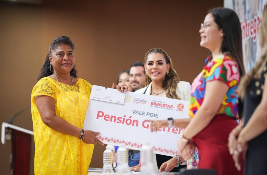 Guerrero destina más de 30 MDP en pensiones para adultos mayores y lanza la “Tarjeta Dorada”