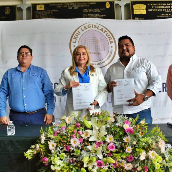 Firman convenio entre Congreso del Estado y Tecnológico de Chilpancingo para residencias profesionales